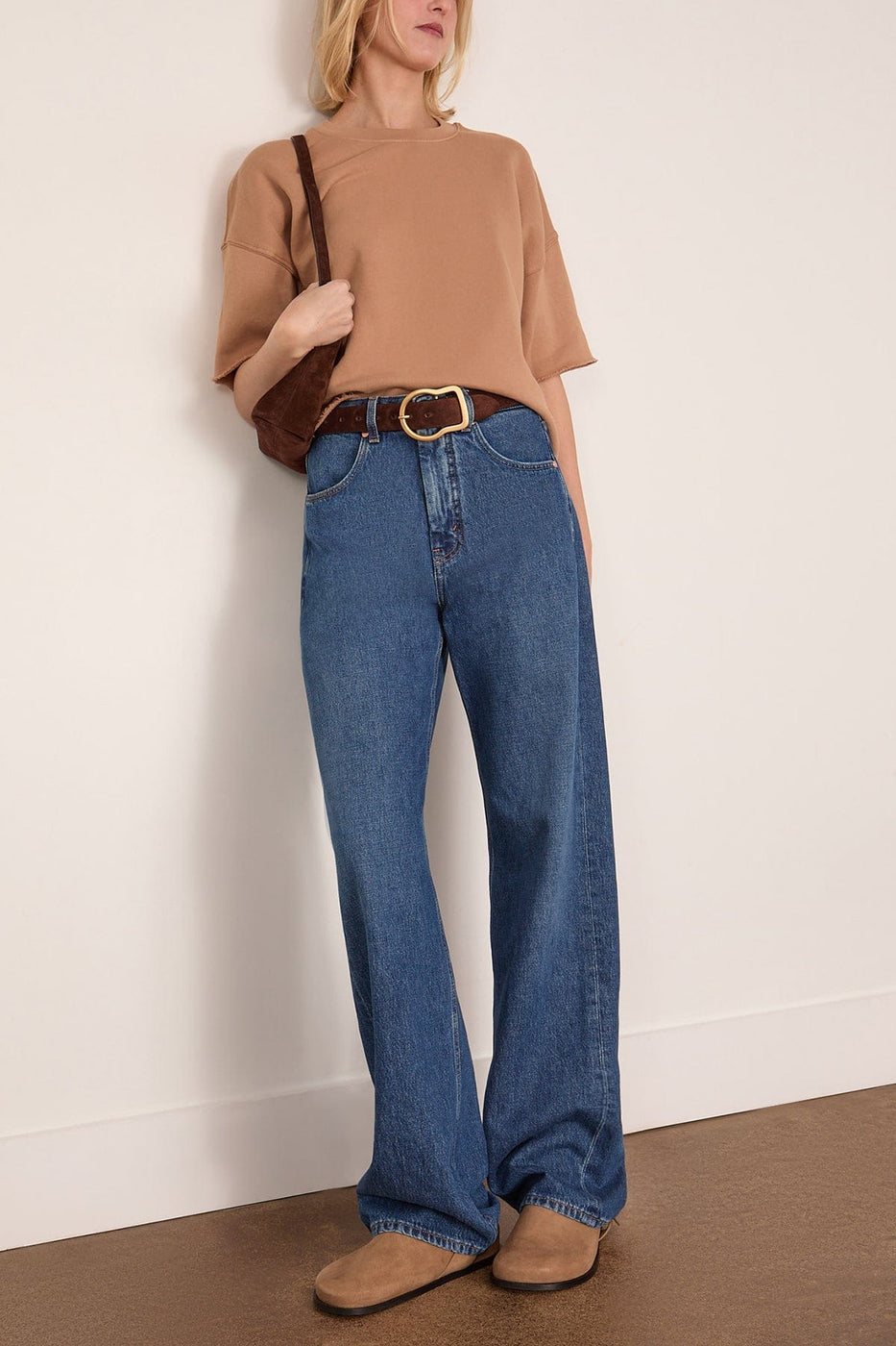 Xirena Romeo Tee in Saddle