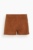 Vanessa Bruno Eris Short in Chocolat