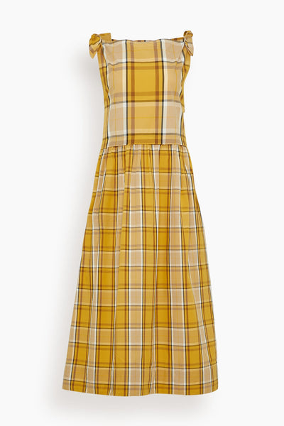 yellow plaid bodycon dress Yellow Plaid Cami Dress
