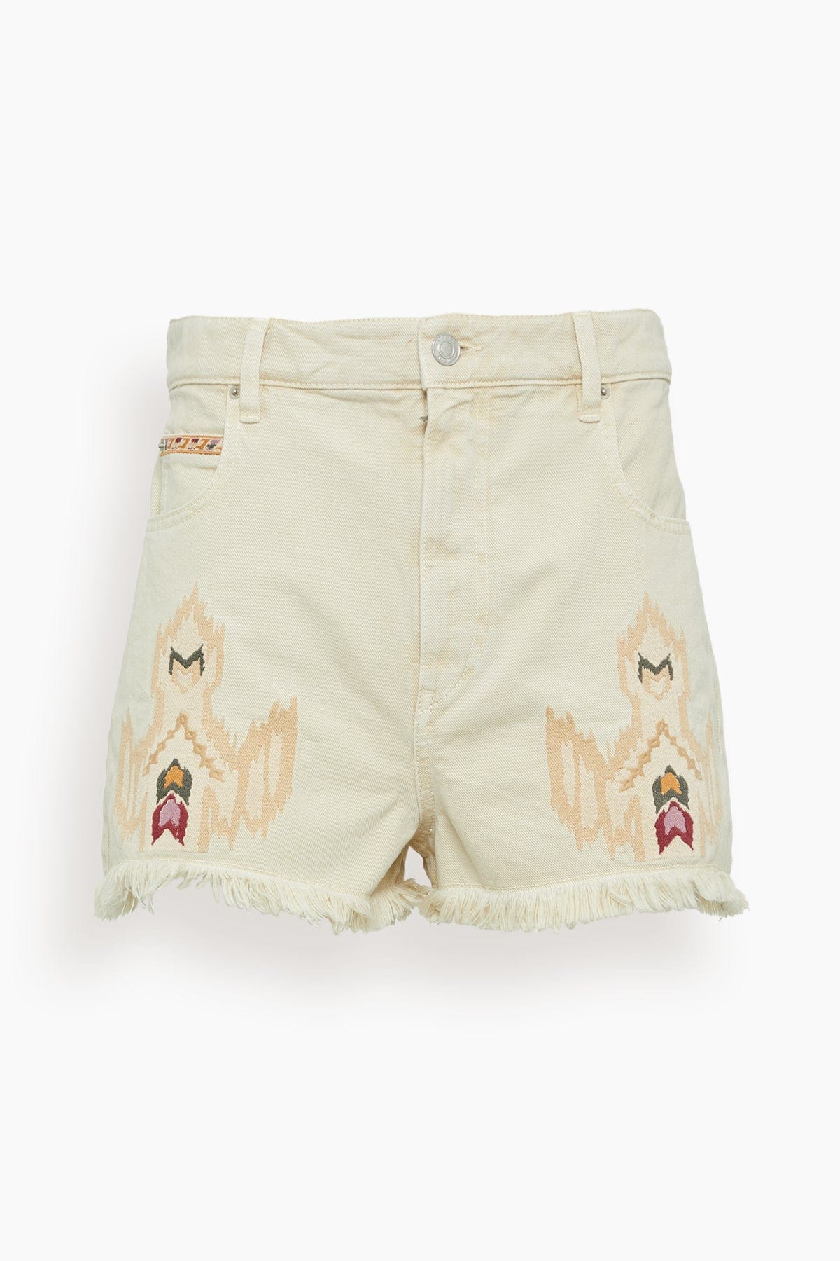 Etoile Isabel Marant Shorts Lesia Shorts in Ecru Isabel Marant Lesia Shorts in Ecru