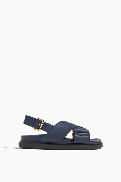 Marni Fussbett Sandal in Blue China – Hampden Clothing