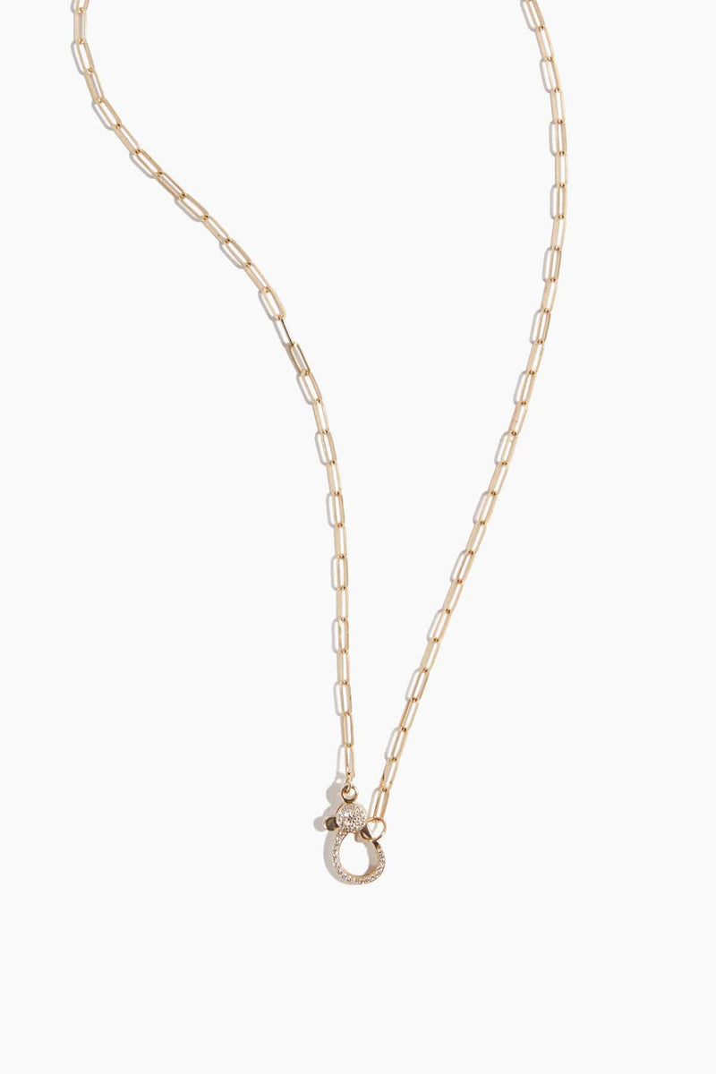Vintage Gold Chain Clasp Necklace
