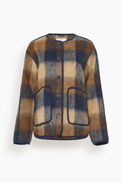 Janet Jacket in Toffee Multi