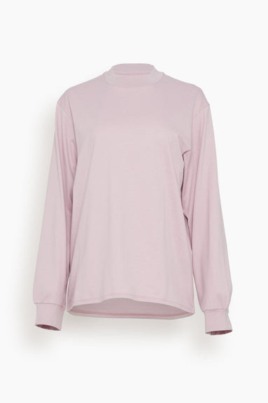 Tanaka Tops The Long Sleeve Tee in Lavender