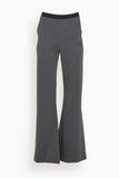 MM6 Maison Margiela Pants Flared Leg Trouser in Charcoal