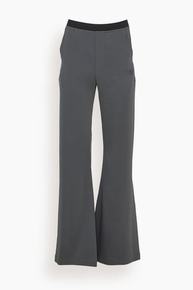 MM6 Maison Margiela Pants Flared Leg Trouser in Charcoal