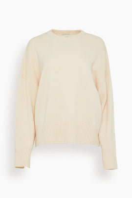 Anton Crewneck Sweater in Light Pink