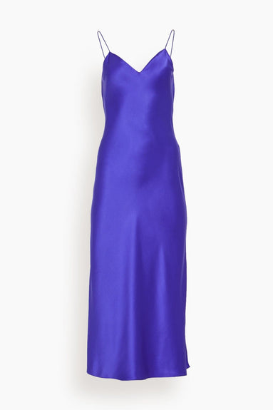 Dannijo Slip Dresses Midi Bias Slip Dress in Ultraviolet