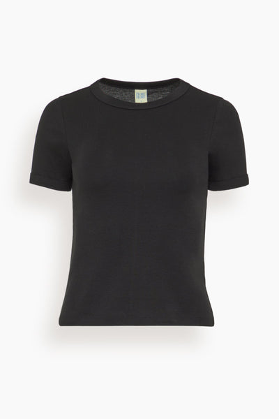 Car Tee in Black