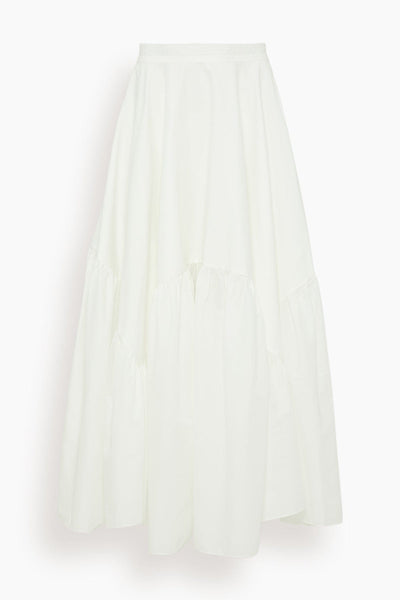 Astree Skirt in Ecru