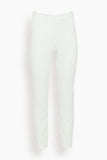 Hampden Clothing Carine Trouser in White/Black