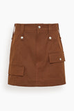 Plan C Skirt in Coffee