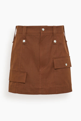 Skirt in Coffee