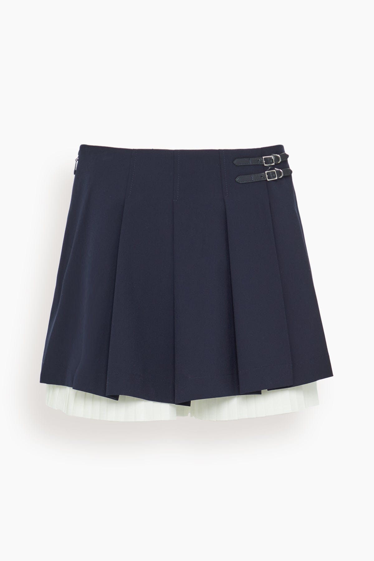 Simkhai Suzie Pleated Skort in Midnight