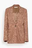 Dries Van Noten Baftan Jacket in Peach
