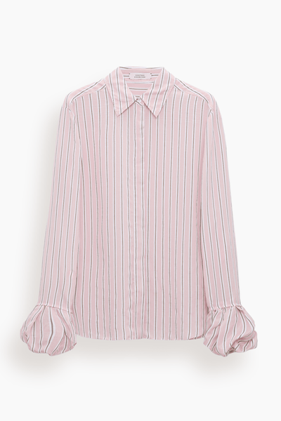 Striped Ease Blouse in Rose Stripe