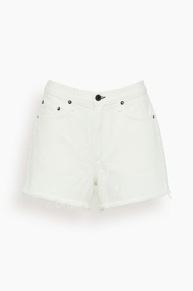 High Rise Short in Ivory