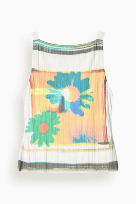 Bryn Top in Superbloom Scarf