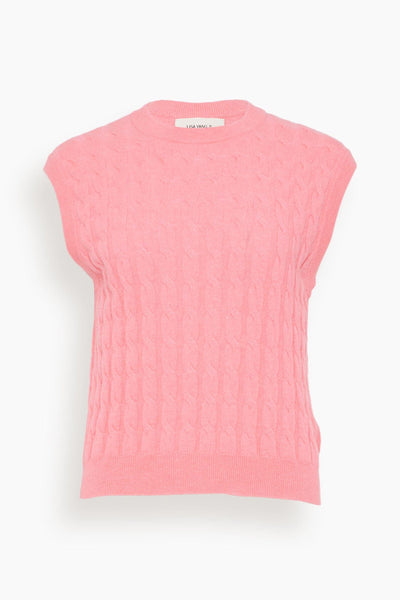Miko Vest in Pink Lemonade