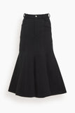 Plan C Skirts Skirt in Black