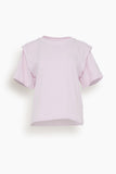 Isabel Marant Tops Zelitos T-Shirt in Light Pink