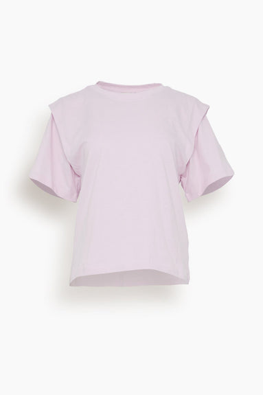 Isabel Marant Tops Zelitos T-Shirt in Light Pink
