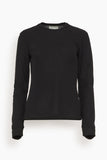 Loulou Studio Tops Ortigia Long Sleeve T-Shirt in Black Ortigia Long Sleeve T-Shirt in Black