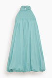 Sea Violet Halter Mini Dress in Blue
