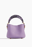Marni Handbags Top Handle Bags Venice Mini Bucket Bag in Lilac Leather