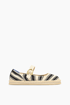 The Espadrille Mary Jane in Compass Stripe