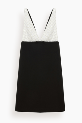 Emotional Essence Dress in Black-Off White