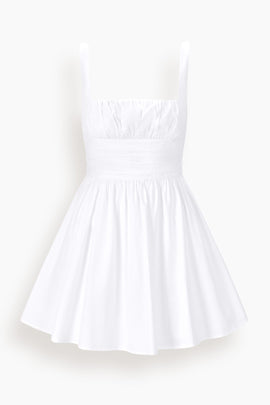 Loria Dress in White