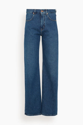 Ease Organic Cotton Denim Jean in Mid Blue