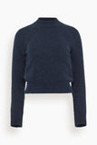 Dries Van Noten Texas Sweater in Navy
