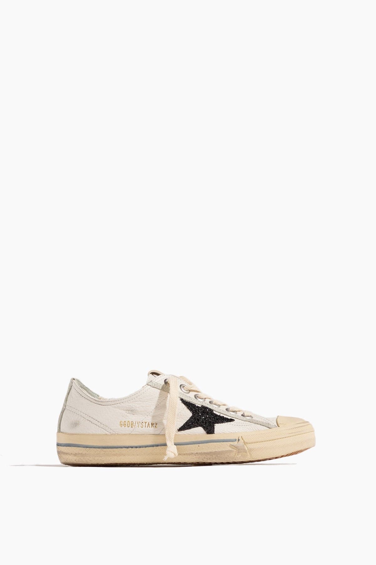 Golden Goose Low Top Sneakers V-Star Sneaker in White/Black/Ice Golden Goose V-Star Sneaker in White/Black/Ice