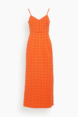 Lila Dress in Orange