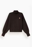 Etoile Isabel Marant Nasha Sweatshirt in Chocolate