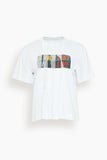 Print T-Shirt in White
