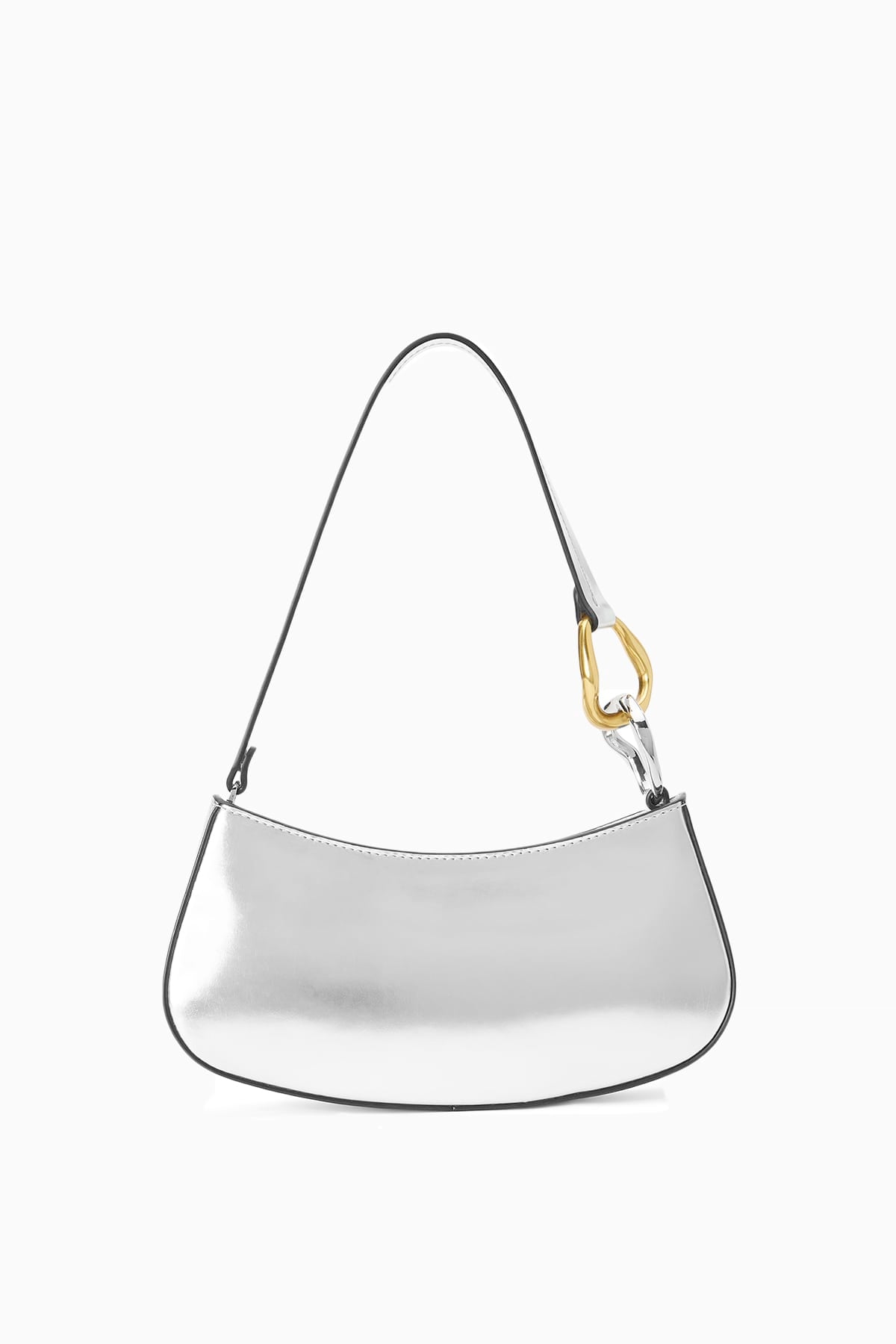 Staud Ollie Bag in Chrome