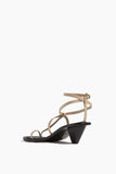 A.Emery Strappy Heels Hyde Heeled Sandal in Eggshell A.Emery Hyde Heeled Sandal in Eggshell