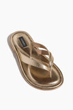 A.Emery Strappy Flat Sandals Morgan Sandal in Gold A.Emery Morgan Sandal in Gold