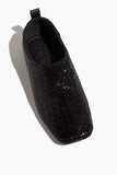 A.Emery Pia Beaded Flat in Black