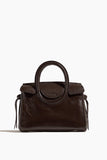 Staud Maude Mini Carryall in Espresso Snake