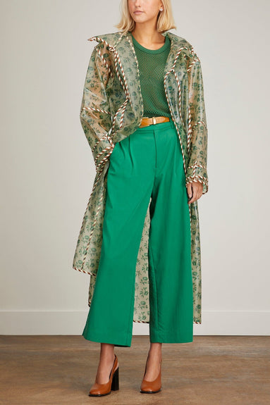 Alemais Dresses Abigail Raincoat in Green Alemais Abigail Raincoat in Green