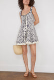 Alemais Casual Dresses Airlie Mini Dress in Navy/Cream Alemais Airlie Mini Dress in Navy/Cream