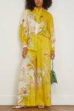 Alemais Tops Ira Shirt in Lemon/Cream Alemais Ira Shirt in Lemon/Cream