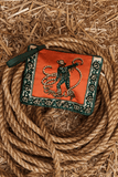 Alemais Ace Cowboy Embellished Clutch in Multi