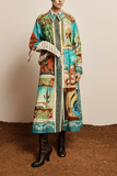 Alemais Ace Shirtdress in Multi