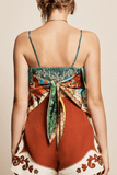 Alemais Ace Silk Scarf Top in Multi