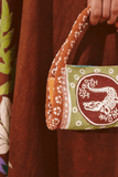 Alemais Alberta Beaded Mini Barrel Bag in Multi
